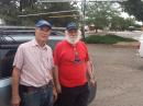 N5SJ, left, and KK6MC in Gallup NM 15 minutes before the contest started. 